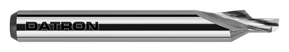 DATRON combination cutting tool with milling and countersinking features.