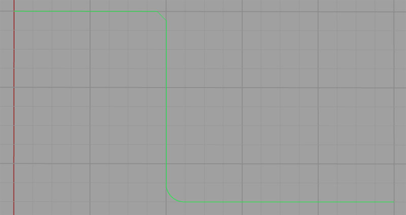 Grey grid pattern with a green line.