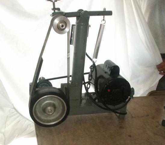 Heavy-duty grinder with ruggedized design.