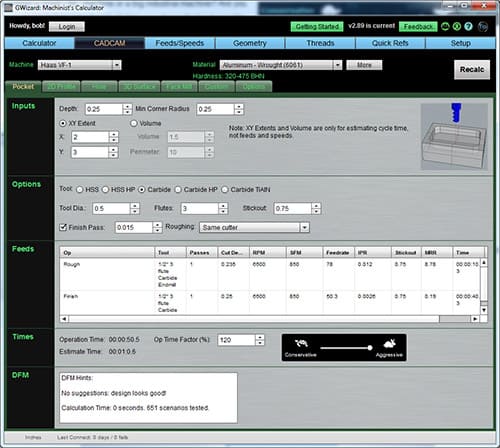 Computer-aided design CAD program for machining and metal fabrication.