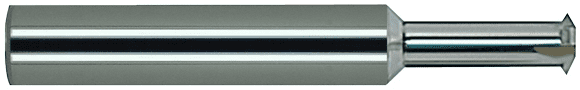 Silver metal tool with cylindrical body and pointed tip.