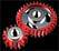 Stylized illustration of interlocking gears in red, white, and grey.