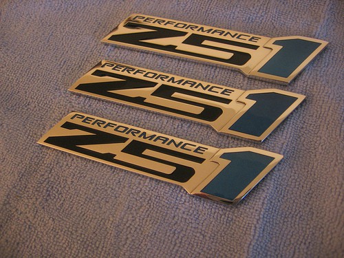 Gold and black decals with "ZR1 Z51" logo.